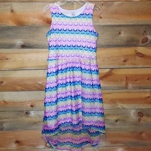 Pretty high low girls dress
